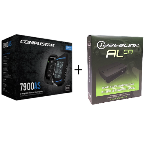 Compustar CS7900AS All-In-One 2-Way Remote Start+Alarm Bundle & ADS-AL-CA BYPASS - TuracellUSA