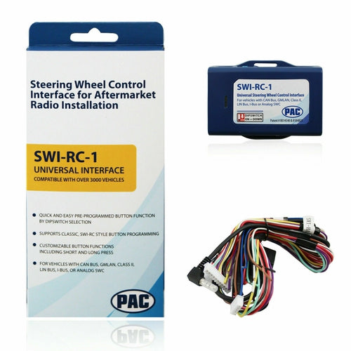 PAC SWI-RC-1 Steering Wheel Control Interface w/Dip Switch for Nissan & Infiniti - TuracellUSA