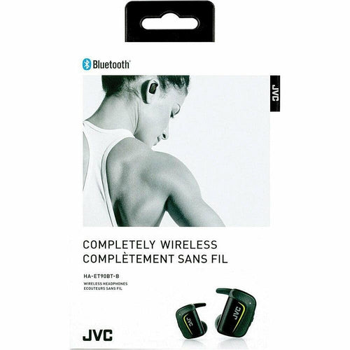 JVC-HAET90BTB JVC Sport True Wireless In-Ear Headphones Black/Yellow BRAND NEW - TuracellUSA