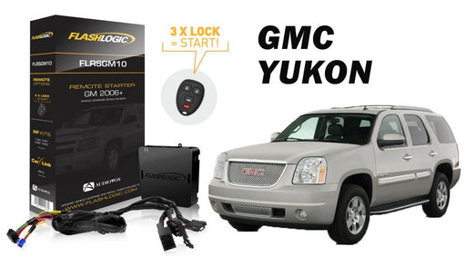 Flashlogic Remote Start for 2007 GMC Yukon Hybrid w/Plug & Play Harness - TuracellUSA