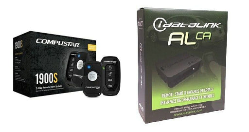 Compustar 1900S , 2-Way Led Remote Start, 2-1 Button, 3000 Ft, Blade Ready+ ALCA - TuracellUSA