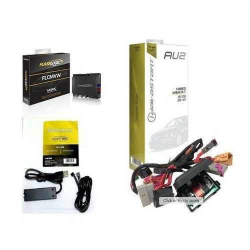 Flashlogic FLCMVW Remote Start ADS-THR-AU2 Harness and ADS-USB Weblink - TuracellUSA