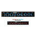 Audiopipe, 5 Band Graphic Equalizer W/ Subwoofer Control, 1/2 Din, Red Or Blue L - TuracellUSA