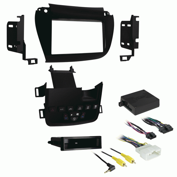 Metra 99-6520B Single/Double Din Dash Kit For 2011-Up Dodge Journey w/ Harness