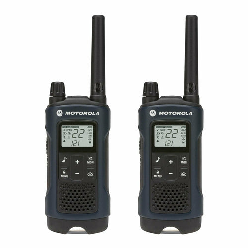 Motorola Talkabout T460 Walkie Talkie Set 35 Mile Two Way Radio Vibrate LED Ivox - TuracellUSA
