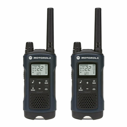 Motorola Talkabout T460 Walkie Talkie Set 35 Mile Two Way Radio Vibrate LED Ivox - TuracellUSA