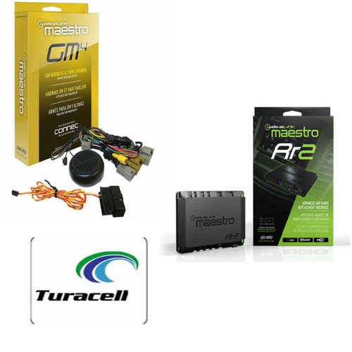 iDATALINK MAESTRO ADS-MRR2 + HRN-RR-GM4 Plug And Play For Cadillac,GM,Chevy - TuracellUSA