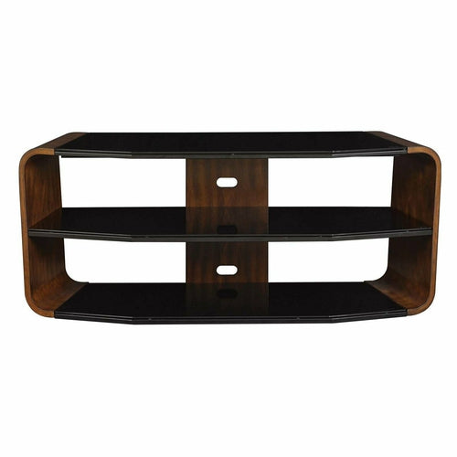 TC567301C248 BELLO 56" Tv Stand Blk Glass Cherry NEW - TuracellUSA