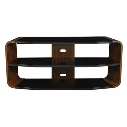 TC567301C248 BELLO 56" Tv Stand Blk Glass Cherry NEW - TuracellUSA