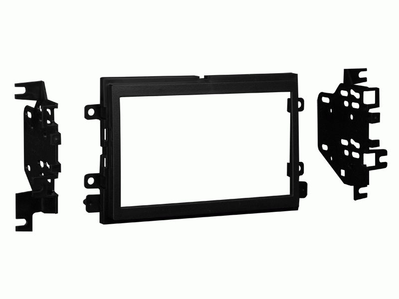 Metra 95-5819 2-DIN Dash Kit + 70-5520 Harness + 40CR10 Ant Adp 09-14 F150