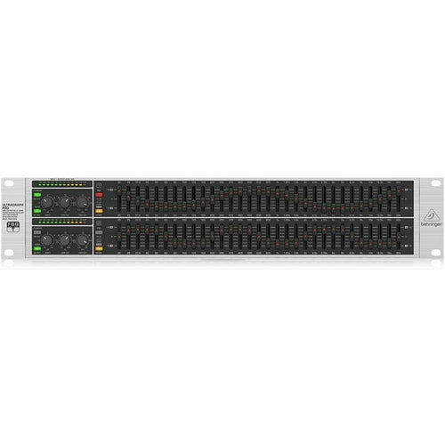 FBQ3102HD Behringer 31-band Stereo Graphic Equalizer Feedback Detection System - TuracellUSA