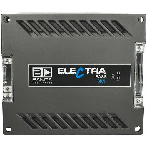 8K1 BANDA ELECTRA One Channel 8000 Watts Max @ 1 Ohm Car Audio Mono Amplifier - TuracellUSA