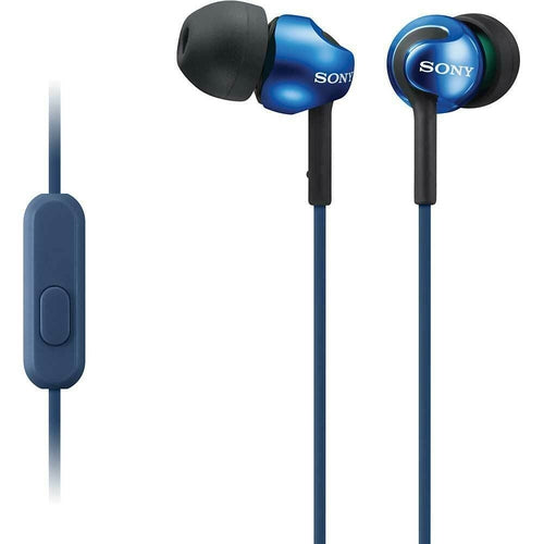 SONY-MDREX110A Sony Earbud Headset with Mic & Remote Assorted Colors BRAND NEW - TuracellUSA