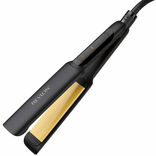 RVST2184 Revlon Perfect Straight Smooth Brilliance XL Ceramic Flat Iron 1-1/2 - TuracellUSA