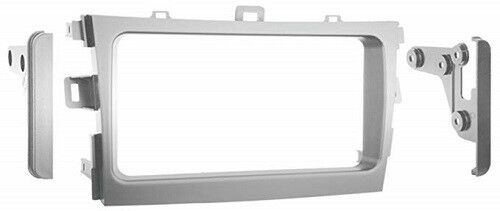 Metra 95-8223S Kit For Toyota Corolla 2009-13 Double DIN, Silver FAST SHIPPING - TuracellUSA