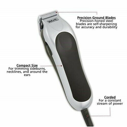 Wahl 9307 Mini Pro 12-Piece Compact Clipper Hair cutting Buzzer Kit BRAND NEW! - TuracellUSA