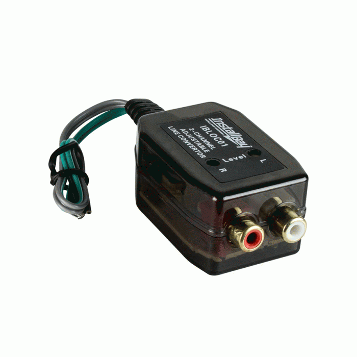 IBLOC01 Install Bay 2 Channel 40 Watt Adjustable Level Converter NEW