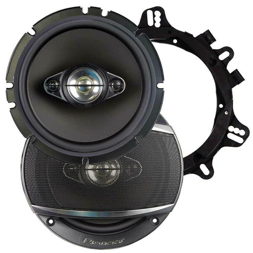 Pioneer TS-A1680F 350 Watts RMS 6.5" 4-Way Coaxial Car Audio Speakers 6-1/2" New - TuracellUSA