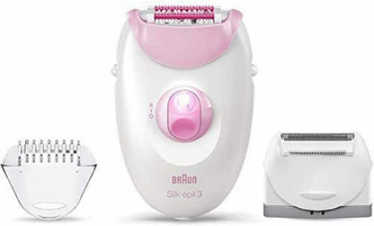 Braun Silk Epil 3 Leg and Body Epilator and Shaver - TuracellUSA