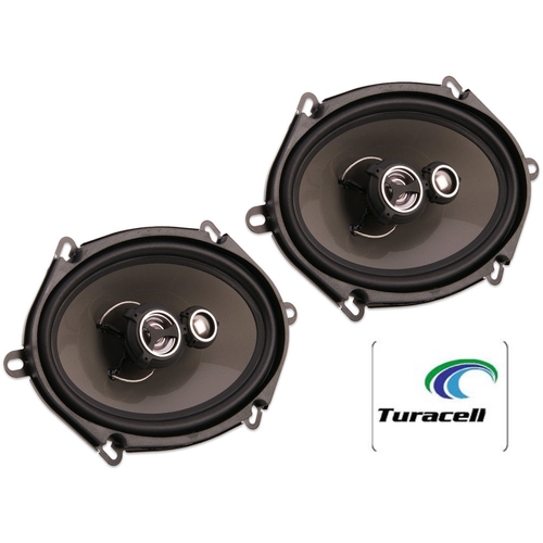 2 SOUNDSTREAM AF.573 350W 5 x 7" Arachnid Series 3-Way Coaxial Car Speakers PAIR - TuracellUSA