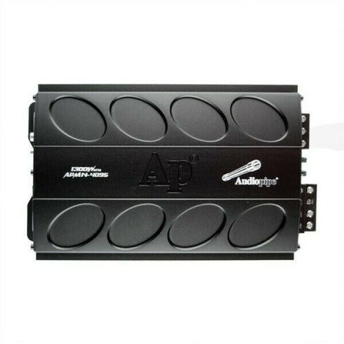 AUDIOPIPE APMN-4095 Mini 4 Channel Car Motorcycle Amplifier 1300W 4CH Micro Amp - TuracellUSA