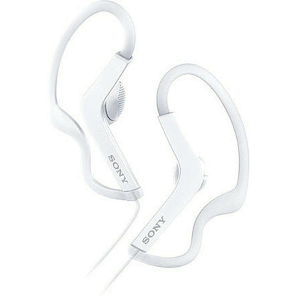 SONY-MDRAS210AW Sony Sport In-ear Headphones for music , White * BRAND NEW * - TuracellUSA