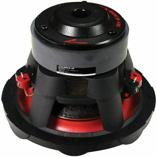 Audiopipe TXXBDC210 10" Car Subwoofer 1200 Watts Max 4 Ohm DVC - NEW - TuracellUSA