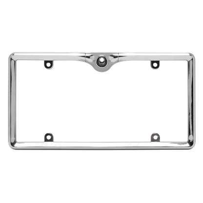 CRIMESTOPPER License Plate Frame Camera Bracket Chrome LPFRAMECHR W/Camera - TuracellUSA