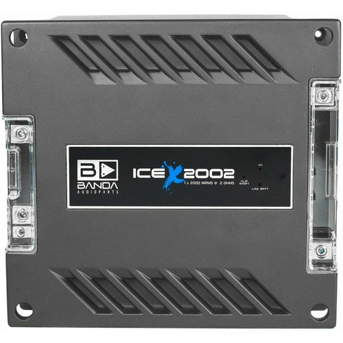 ICEX2002 BANDA One Channel 2000 Watts Max @ 2 Ohm Car Audio Amplifier BRAND NEW - TuracellUSA