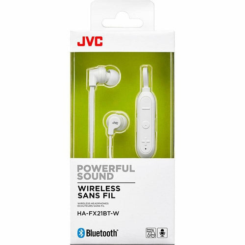 JVC-HAFX21BTB JVC Bluetooth Wireless In Ear Headphones Earbuds BRAND NEW RETAIL* - TuracellUSA