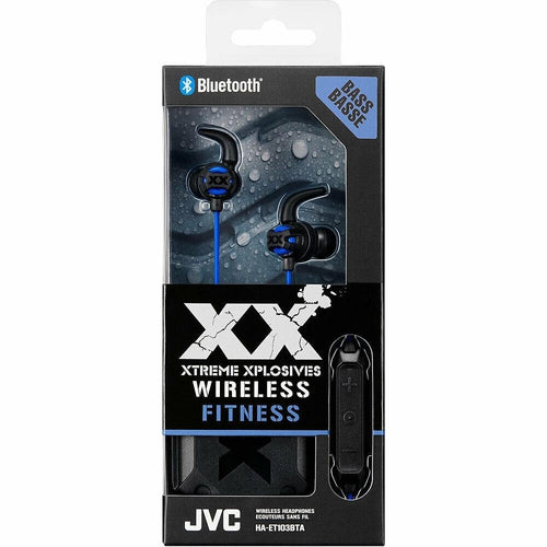 JVC-HAET103BTA JVC XX Fitness Sound-Isolating Bluetooth Earbuds BRAND NEW - TuracellUSA