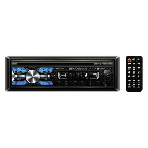 SOUNDSTREAM VCD-21B SINGLE DIN CD PLAYER W/32GB USB PLAYBACK & BLUETOOTH - TuracellUSA