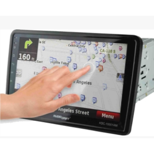AUDIO-DRIFT KDC-10001AM 10.1 Touch Screen Chasis DVD Rec. Stereo FM/AM Radio - TuracellUSA