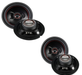 4-Audiopipe CSL-1623AR 6.5" Slim Mount 3-Way Coaxial Speakers 330w Max /165w Rms - TuracellUSA