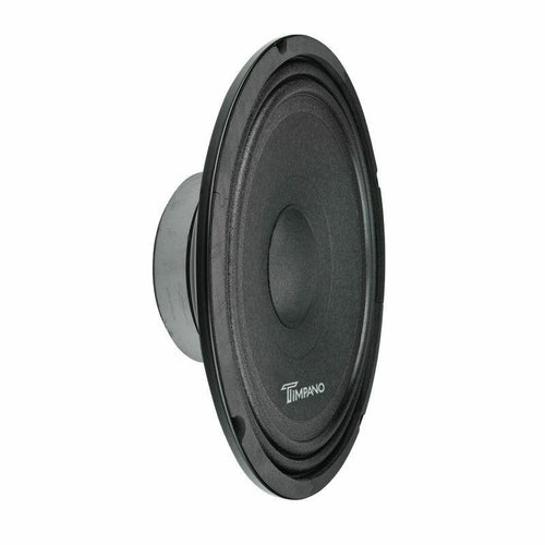 2 Timpano TPT-MB10SLIM 10" 200W RMS 4OHM 400W MAX SHALLOW MOUNT MIDRANGE SPEAKER - TuracellUSA