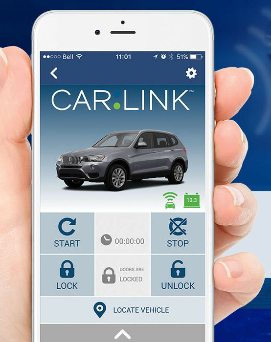 Code Alarm ASCL6 CarLink- Add On Smartphone Control Module Through