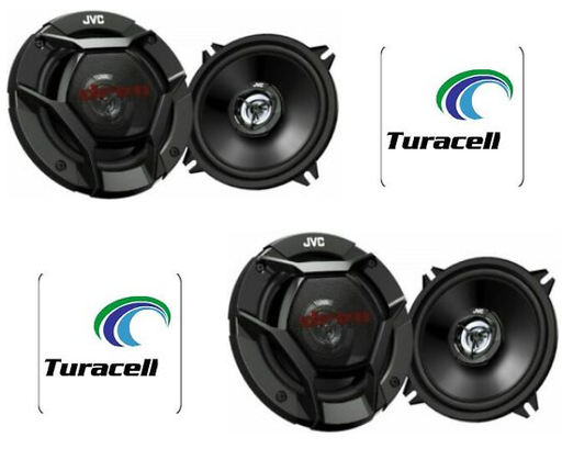 4 - JVC CS-DR521 DR Series 51/4'' 2-Way Coaxial Car Speakers |260W Max Power - TuracellUSA