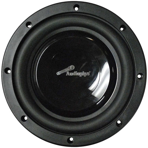 Audiopipe TS-FA80 8" Shallow Mount Woofer, 300W Peak, 4 Ohm DVC - TuracellUSA