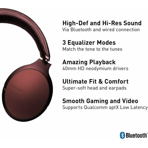 RPHD305BT Panasonic Bluetooth On-Ear Headphone NEW - TuracellUSA
