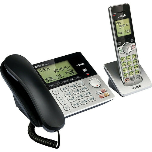 Vtech CS6949 DECT 6.0 Corded/Cordless Phone with Answering System Caller ID - TuracellUSA