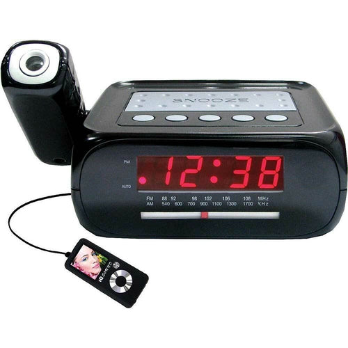 SC371 Supersonic Digital Projection Alarm Clock with Radio NEW - TuracellUSA