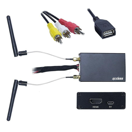 Axxess AX-MLINK-AVHD Car Audio Wi-Fi A/V Mirror Interface Through HDMI AUX/AV-IN - TuracellUSA