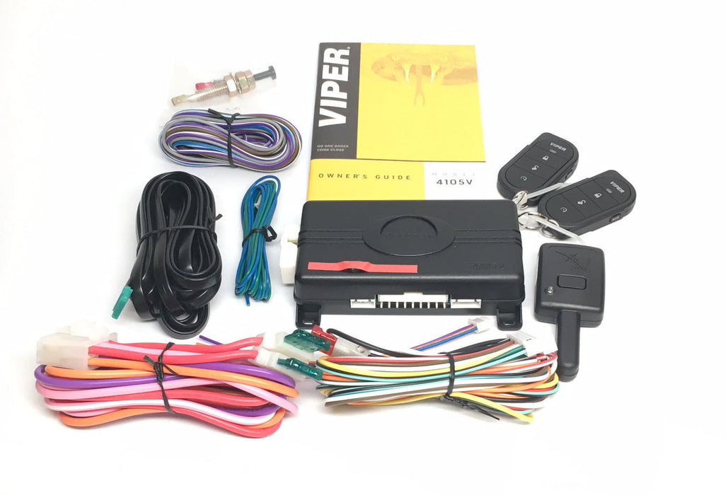 Viper 4105V Remote Car Starter 1-Way TWO 4-Button Remotes Keyless w/ ADS-AL-CA
