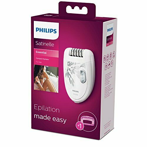 HP6401 Norelco Philips BeautySatinelle Essential Compact Hair Removal Epilator - TuracellUSA