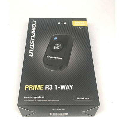 Compustar Prime R3 Remote Kit – 1 Way – 240m Range – 1 Bam - TuracellUSA