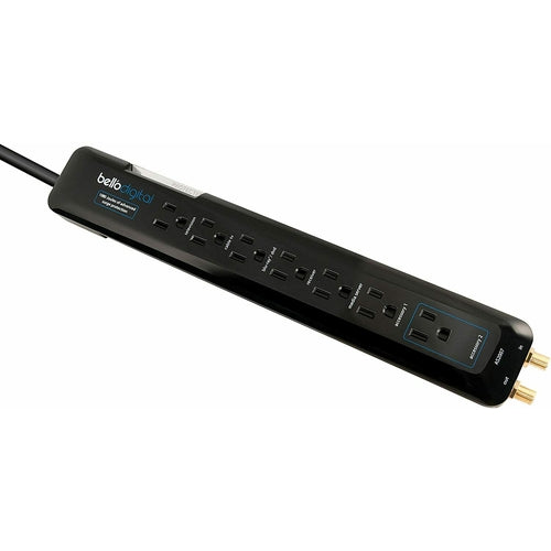 AS2007 Bell'O 7-Outlet Audio/Video Surge Protector NEW - TuracellUSA