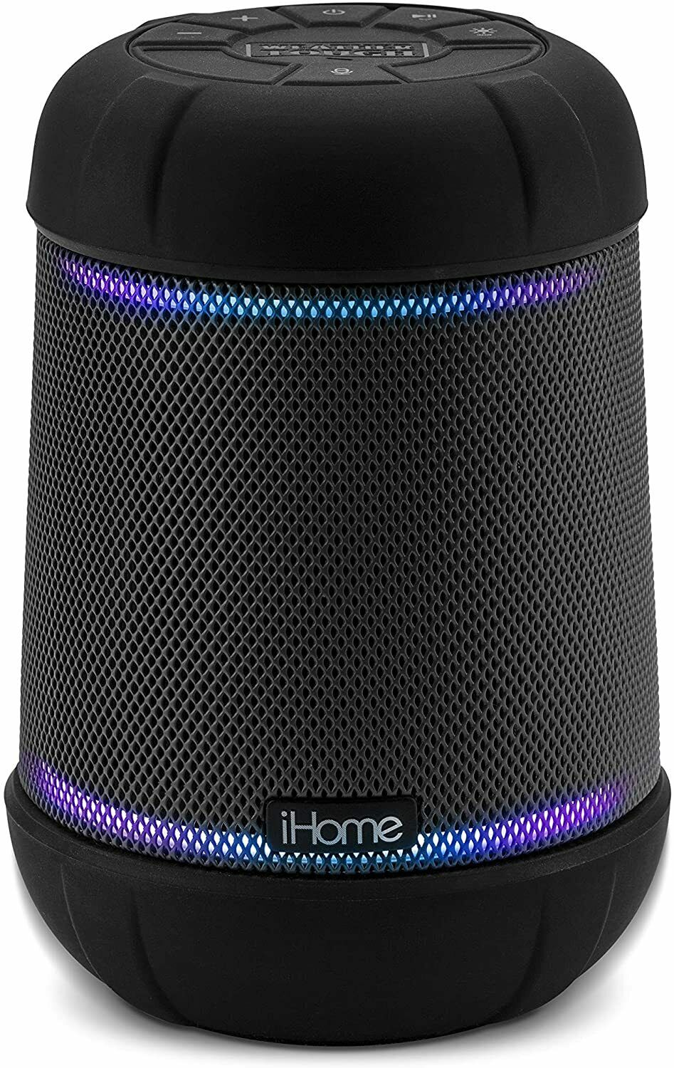 IBT158B IHOME Smart Bluetooth Rechargeable Waterproof Speaker with Voice Control - TuracellUSA