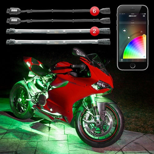 XKGLOW MOTORCYCLE LED ACCENT LIGHT MINI KIT - TuracellUSA