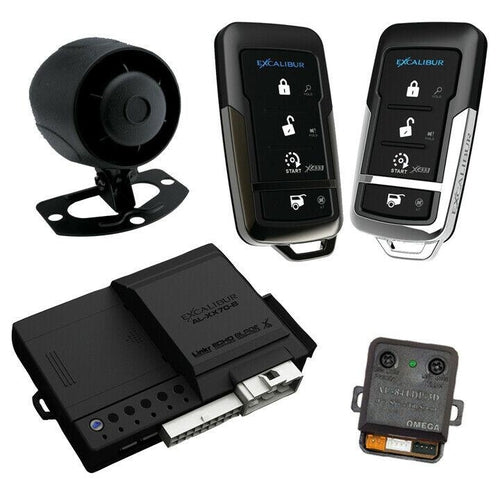 EXCALIBUR AL-1670-B - Deluxe 1-Way Vehicle Security & Remote Start system LINKR - TuracellUSA