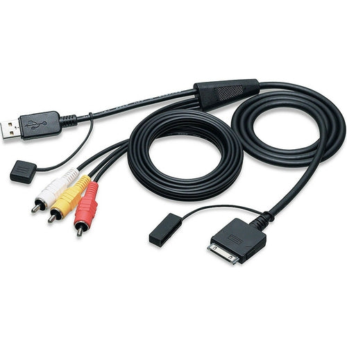 JVC KS-U30 iPod A/V cable for Select 2008+ 30 PIN iPod and iPhone Models NEW - TuracellUSA